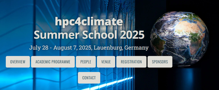 natesm RSE Aparna Devulapalli took part in Esiwace Warmworld HPC4Climate Summer School