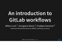 natESM-RSE Wilton Loch presented DKRZ Tech Talk