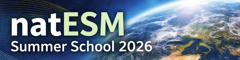 Registration for natESM Summer School now open!