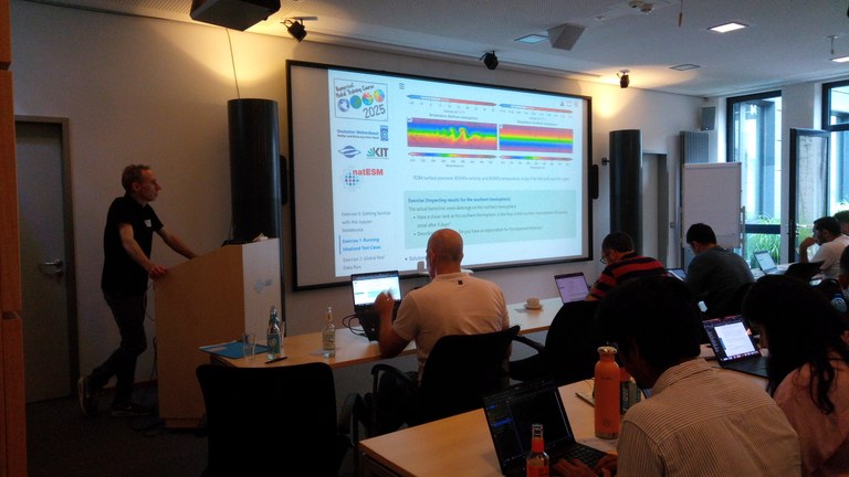 Technical Training on ICON - Slides, exercises and photos now online