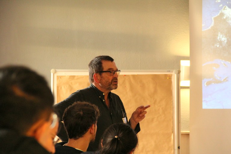 Jochem Marotzke delivering the opening keynote